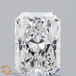 Diament laboratoryjny radiant, 1.56ct, VVS2, E, GIA 1477137859