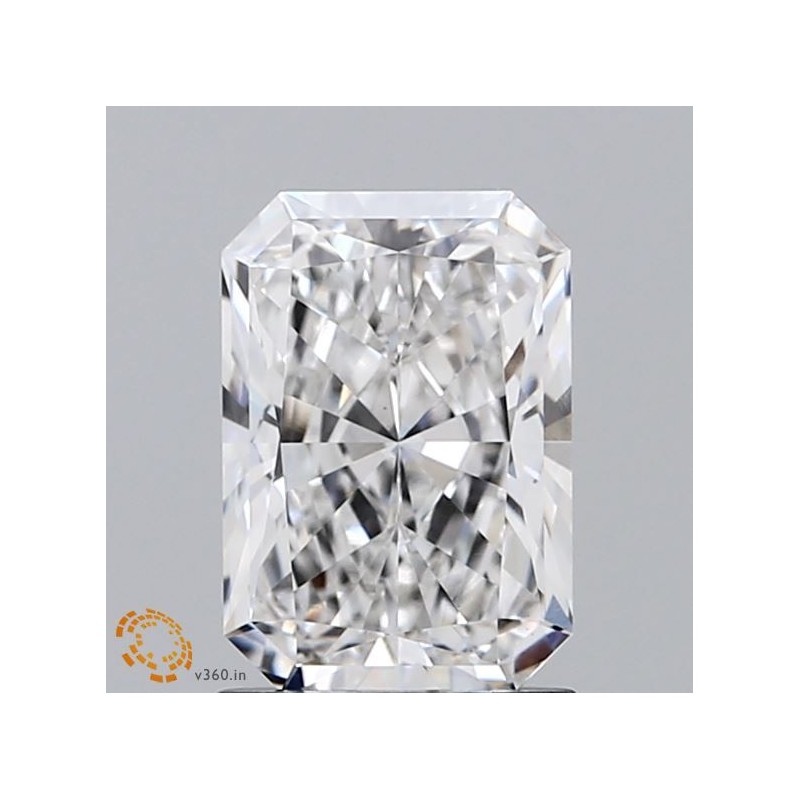Diament laboratoryjny radiant, 1.56ct, VVS2, E, GIA 6472137780