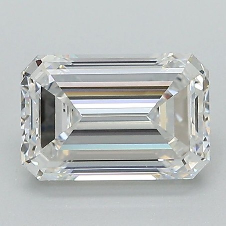 Diament laboratoryjny szlif szmaragdowy, 1.5ct, VVS2, E, IGI LG694522040