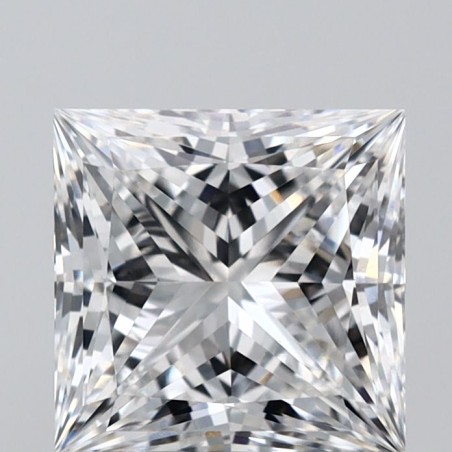 Diament laboratoryjny szlif princess, 1.57ct, VVS2, E, IGI LG628493293