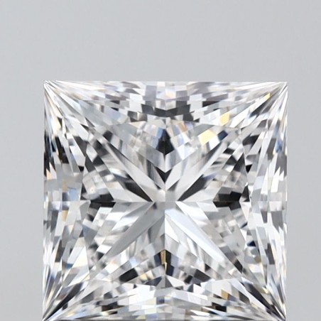 Diament laboratoryjny szlif princess, 1.58ct, VVS2, E, IGI 626414245