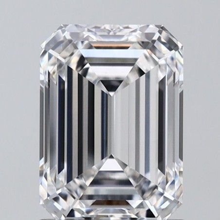 Diament laboratoryjny szlif szmaragdowy, 1.51ct, VVS2, E, IGI 627457167