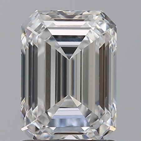 Diament laboratoryjny szlif szmaragdowy, 1.55ct, VVS1, E, IGI LG726538739