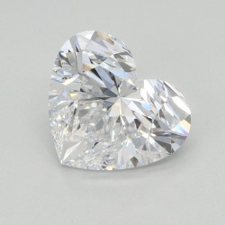 Diament laboratoryjny serce, 1.51ct, VVS1, D, IGI LG597390092