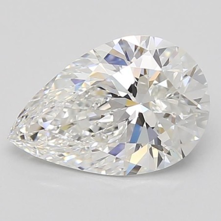 Diament laboratoryjny szlif gruszkowy, 1.7ct, VVS2, E, GIA 3495505532