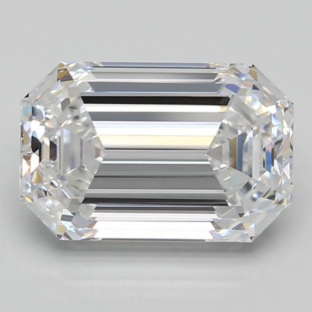 Diament laboratoryjny szlif szmaragdowy, 2.65ct, VVS2, D, GIA 6495749370