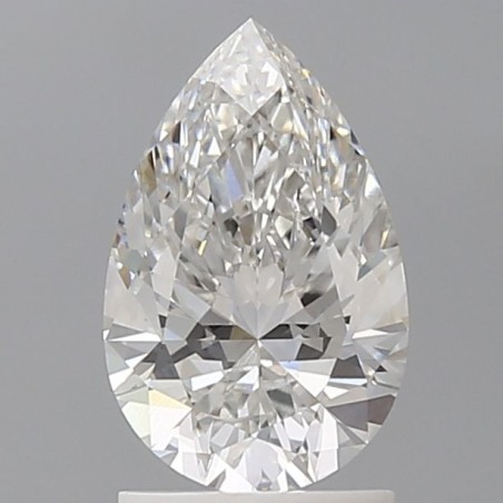 Diament laboratoryjny szlif gruszkowy, 1.6ct, VVS2, E, IGI LG756519537