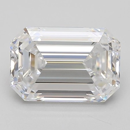 Diament laboratoryjny szlif szmaragdowy, 2.72ct, VVS1, D, GIA 6515580835