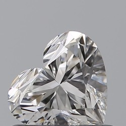 Diament serce, 0.54ct, VVS2, E, GIA 2526812555