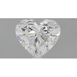 Diament serce, 0.51ct, VVS2, D, GIA 6522858654