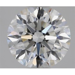 Diament szlif okrągły, 1.3ct, VS1, E, GIA 2537667680