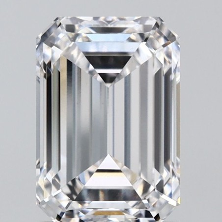 Diament laboratoryjny szlif szmaragdowy, 1.55ct, VVS2, E, IGI 649461052