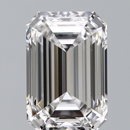 Diament laboratoryjny szlif szmaragdowy, 1.55ct, VVS2, E, IGI LG651467892