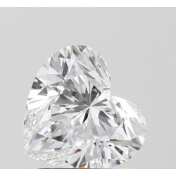 Diament laboratoryjny serce, 1.58ct, VVS2, D, IGI LG735563470