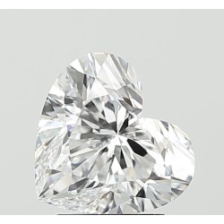 Diament laboratoryjny serce, 2ct, VVS1, D, IGI LG726563593