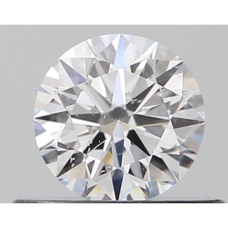 Diament szlif okrągły, 0.4ct, SI2, D, GIA 6522789687