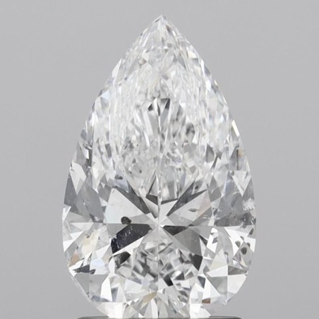 Diament szlif gruszkowy, 1.51ct, SI2, E, GIA 7536935857