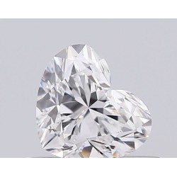 Diament serce, 0.5ct, VVS1, G, GIA 6531986426