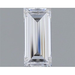 Diament bagietka, 0.34ct, VS1, D, GIA 6545019634