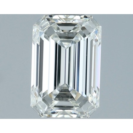 Diament szlif szmaragdowy, 1ct, VVS2, H, IGI 737564299
