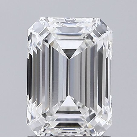 Diament laboratoryjny szlif szmaragdowy, 1.52ct, VVS1, E, IGI LG761567821