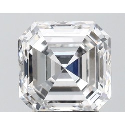 Diament laboratoryjny asscher, 2.6ct, VVS1, E, IGI LG756524359