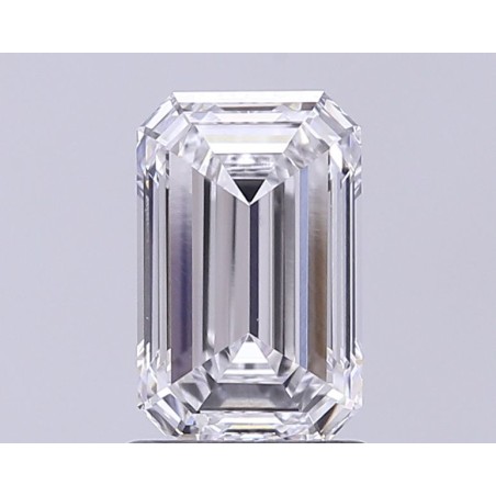 Diament laboratoryjny szlif szmaragdowy, 1.42ct, VVS2, E, IGI LG724592263