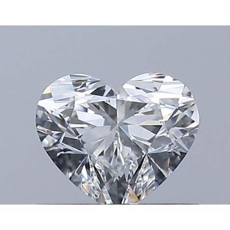 Diament serce, 0.5ct, VVS1, E, GIA 2527527303