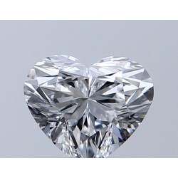 Diament serce, 0.45ct, VVS1, E, GIA 2537434074