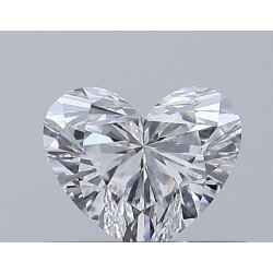 Diament serce, 0.4ct, VS1, D, GIA 1539550326