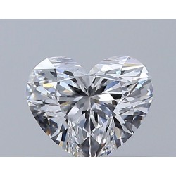 Diament serce, 0.42ct, VS1, E, GIA 6531570350