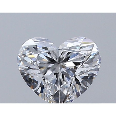 Diament serce, 0.42ct, VS1, E, GIA 6531570350