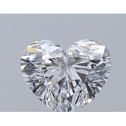 Diament serce, 0.44ct, VS1, D, GIA 6532626752