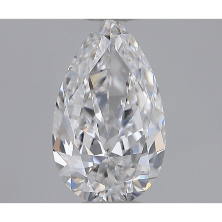 Diament szlif gruszkowy, 0.5ct, VS1, D, GIA 1543196017