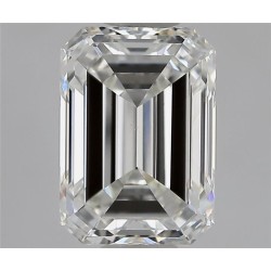 Diament szlif szmaragdowy, 1.51ct, VS2, H, GIA 6542339263