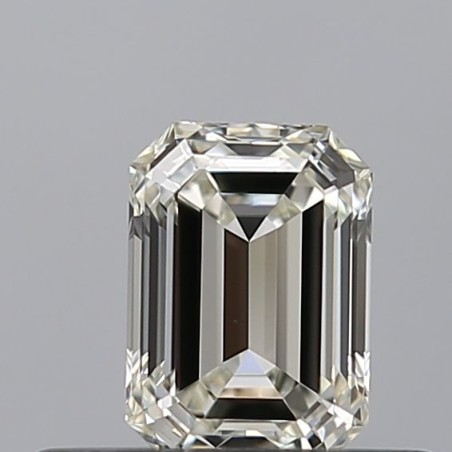 Diament szlif szmaragdowy, 0.4ct, VVS2, H, IGI 757514287