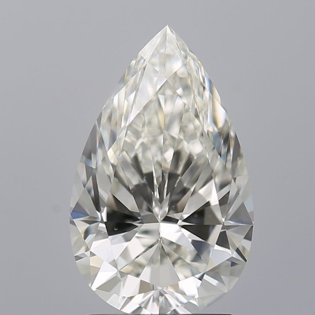 Diament szlif gruszkowy, 2ct, VS1, I, GIA 6532887866