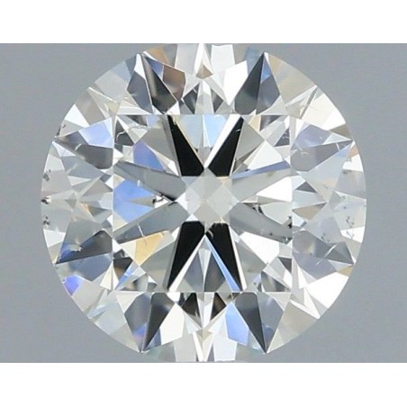 Diament szlif okrągły, 0.4ct, SI2, I, IGI 710597686