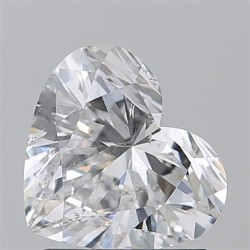 Diament serce, 1.5ct, SI2, D, GIA 6541179736