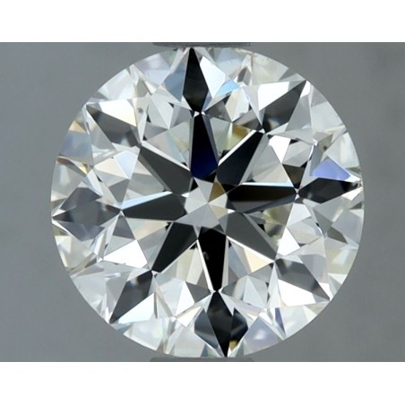 Diament szlif okrągły, 2ct, SI1, I, IGI 756554435