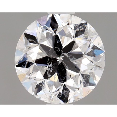 Diament szlif okrągły, 1ct, SI2, D, IGI 702577879