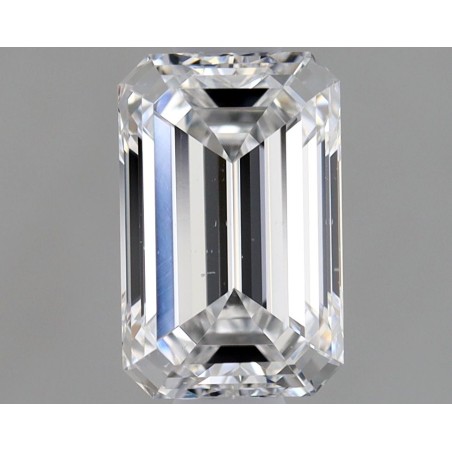 Diament szlif szmaragdowy, 0.9ct, SI1, D, GIA 5516810472