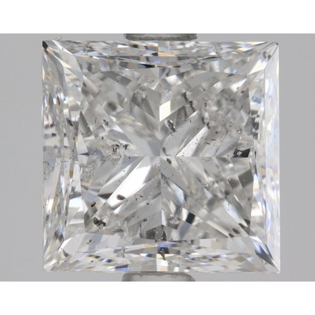 Diament szlif princess, 2ct, SI2, F, HRD 220000153468