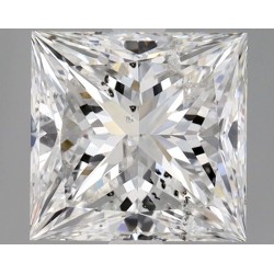 Diament szlif princess, 1.8ct, SI2, E, HRD 250000227997