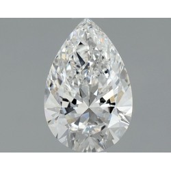 Diament szlif gruszkowy, 1ct, VVS2, E, GIA 6545223232