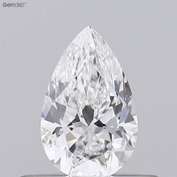 Diament szlif gruszkowy, 0.33ct, VVS2, E, GIA 3545199437