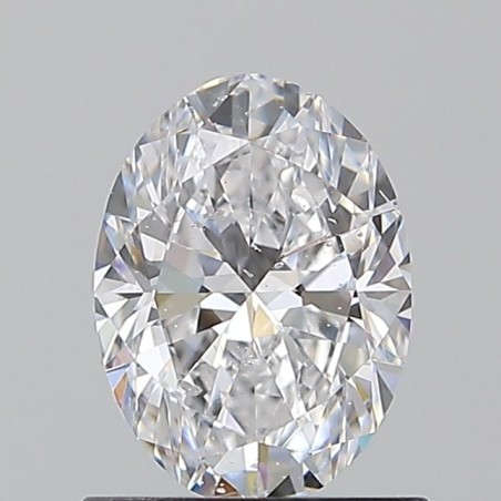 Diament szlif owalny, 0.9ct, SI2, D, GIA 6542357706