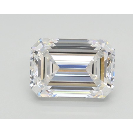 Diament laboratoryjny szlif szmaragdowy, 2.52ct, VVS2, E, GIA 6502270401