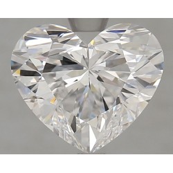 Diament laboratoryjny serce, 3ct, VVS1, D, GIA 1513736309