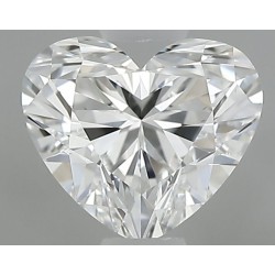 Diament serce, 0.54ct, VS1, E, GIA 3525879477